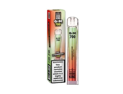 Aroma King Gem 700 puffs 20mg - Strawberry Kiwi